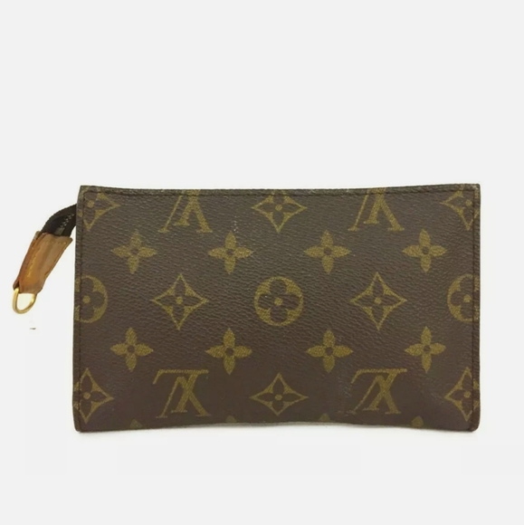 LOUIS VUITTON MONOGRAM COSMETICS POUCH (BUCKET PM)PURSE/F3156 - Picture 4 of 12